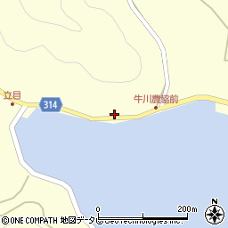 愛媛県宇和島市吉田町南君2984周辺の地図