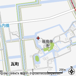 佐賀県佐賀市兵庫町瓦町1732周辺の地図