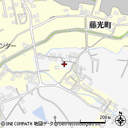 福岡県久留米市荒木町藤田1649周辺の地図