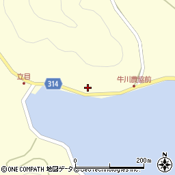 愛媛県宇和島市吉田町南君2079周辺の地図