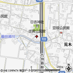 福岡県久留米市荒木町荒木1830周辺の地図