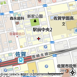グレイス佐賀駅前セントラル周辺の地図