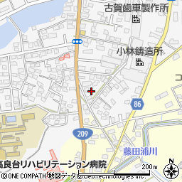 福岡県久留米市荒木町荒木1959-3周辺の地図