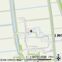 佐賀県神埼市上神代1729周辺の地図