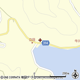 愛媛県宇和島市吉田町南君2033周辺の地図