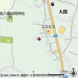 大分県玖珠郡玖珠町大隈122周辺の地図