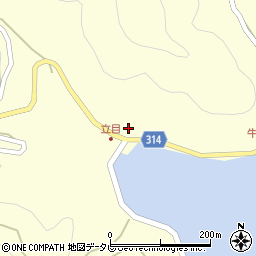 愛媛県宇和島市吉田町南君1597周辺の地図