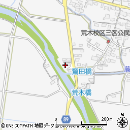 福岡県久留米市荒木町荒木2793周辺の地図