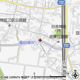 福岡県久留米市荒木町荒木1804-2周辺の地図