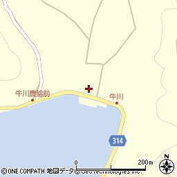 愛媛県宇和島市吉田町南君2908周辺の地図