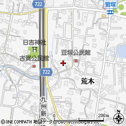福岡県久留米市荒木町荒木1855周辺の地図