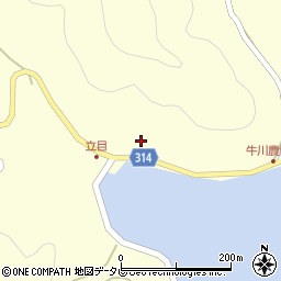 愛媛県宇和島市吉田町南君2043周辺の地図