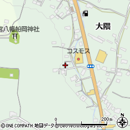 大分県玖珠郡玖珠町大隈87周辺の地図