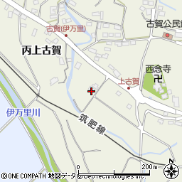 佐賀県伊万里市大坪町丙上古賀793周辺の地図