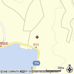 愛媛県宇和島市吉田町南君3037周辺の地図