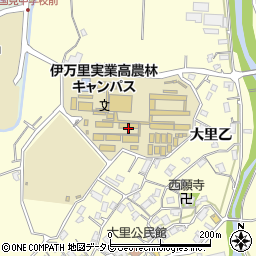 佐賀県立伊万里実業高等学校　農林キャンパス周辺の地図