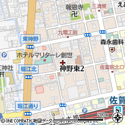 佐賀県立地域生活リハビリセンター周辺の地図