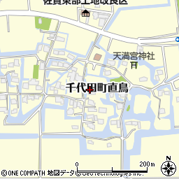 佐賀県神埼市千代田町直鳥1200-1周辺の地図
