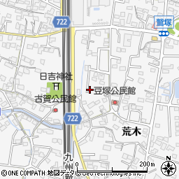 福岡県久留米市荒木町荒木1848-2周辺の地図