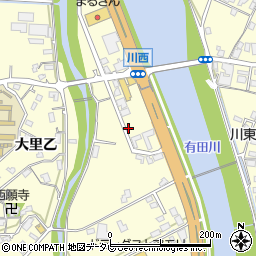 佐賀県伊万里市二里町大里乙36周辺の地図