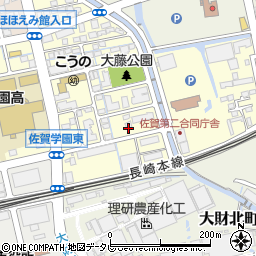 居酒屋童 東店周辺の地図