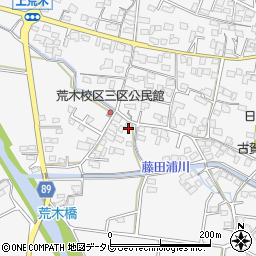 福岡県久留米市荒木町荒木1731周辺の地図