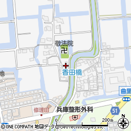 佐賀県佐賀市兵庫町渕654-1周辺の地図