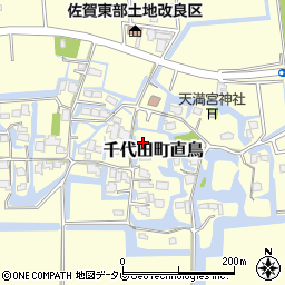 佐賀県神埼市千代田町直鳥1200-6周辺の地図