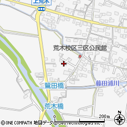 福岡県久留米市荒木町荒木1736-19周辺の地図