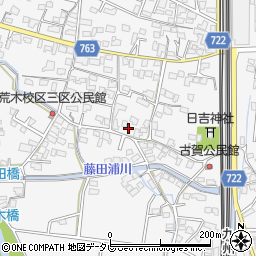 福岡県久留米市荒木町荒木1703周辺の地図