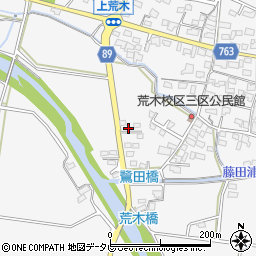 福岡県久留米市荒木町荒木2800周辺の地図