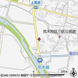 福岡県久留米市荒木町荒木2800-7周辺の地図