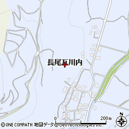 佐賀県多久市南多久町（長尾瓦川内）周辺の地図