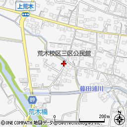 福岡県久留米市荒木町荒木1738周辺の地図