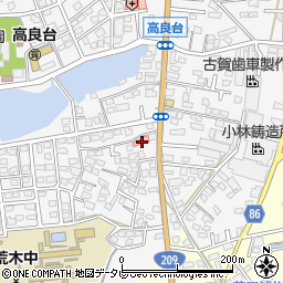 栄光社看板店周辺の地図