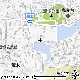 福岡県久留米市荒木町荒木1343周辺の地図