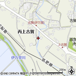 佐賀県伊万里市大坪町丙上古賀周辺の地図