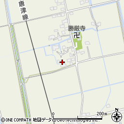 佐賀県小城市江利645周辺の地図