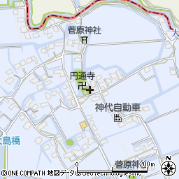 〒842-0062 佐賀県神埼市千代田町柳島の地図