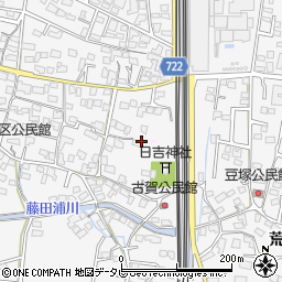 福岡県久留米市荒木町荒木1426周辺の地図