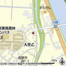 佐賀県伊万里市二里町大里乙1261周辺の地図