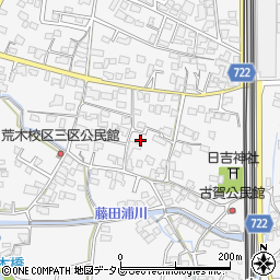 福岡県久留米市荒木町荒木1700-16周辺の地図