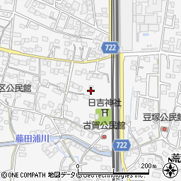 福岡県久留米市荒木町荒木1426-2周辺の地図