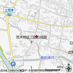 福岡県久留米市荒木町荒木1729周辺の地図