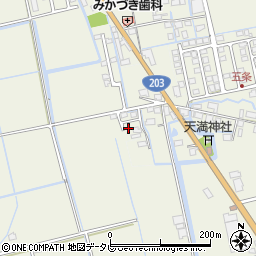 佐賀県小城市樋口1724周辺の地図
