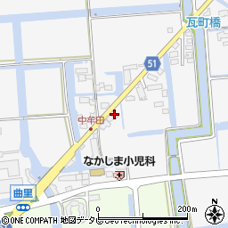 佐賀県佐賀市兵庫町瓦町1109周辺の地図
