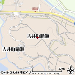長崎県佐世保市吉井町踊瀬周辺の地図