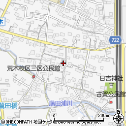 福岡県久留米市荒木町荒木1713周辺の地図