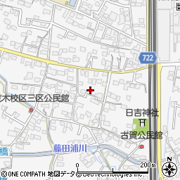 福岡県久留米市荒木町荒木1700-13周辺の地図