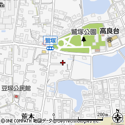 福岡県久留米市荒木町荒木1333周辺の地図